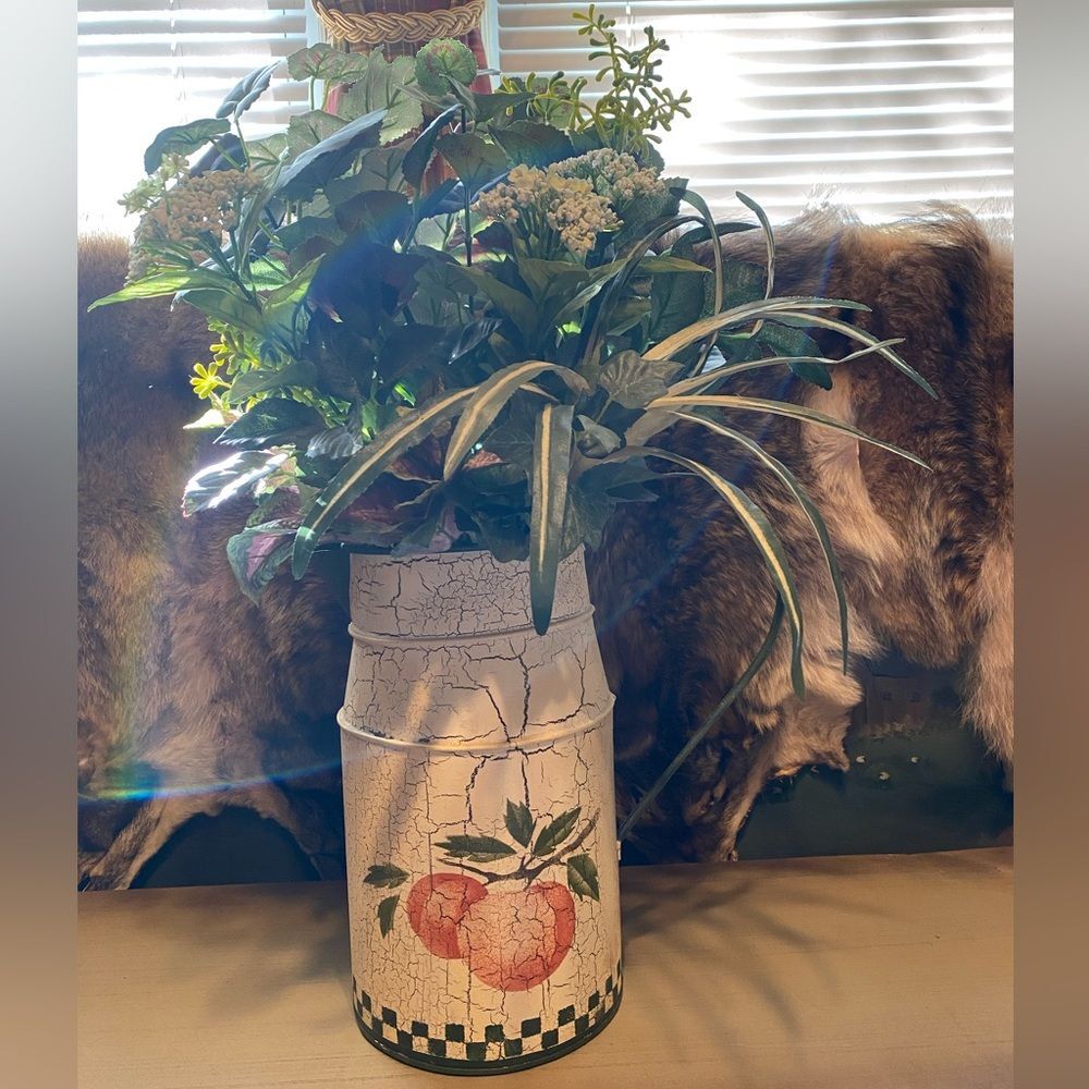 Original Distressed Metal Watering Can